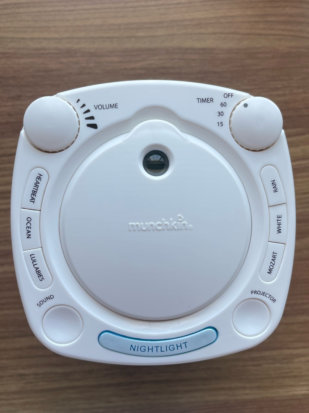 Munchkin Portable Nightlight Sound Soother